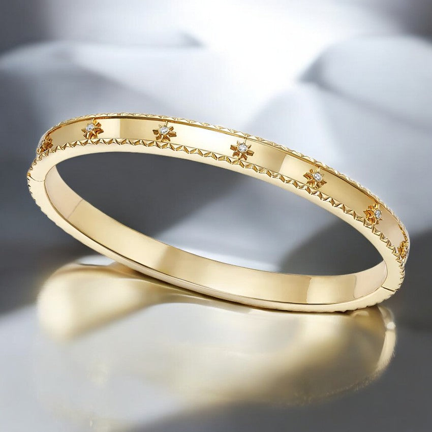 Starburst Lab Diamond Bangle