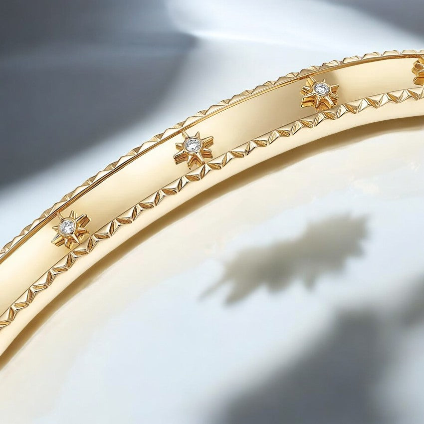 Starburst Lab Diamond Bangle