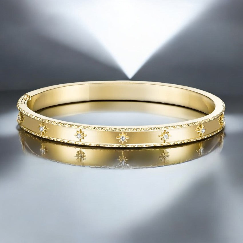 Starburst Lab Diamond Bangle