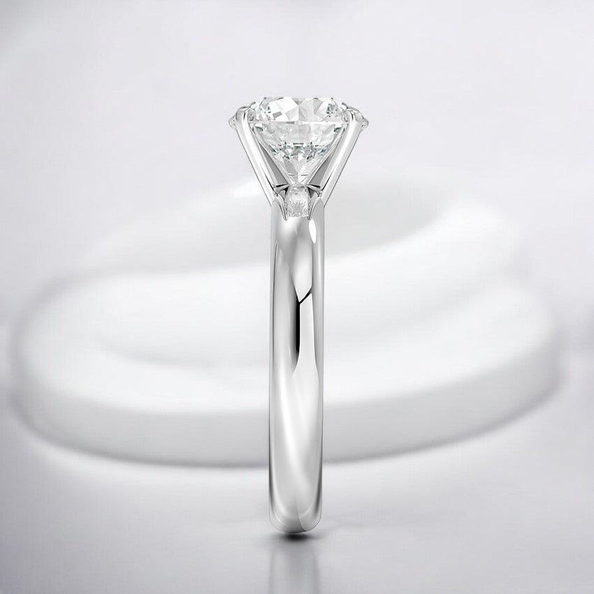 Comfort Fit 3mm Lab Grown Diamond Engagement Ring - A Testament to Enduring Love