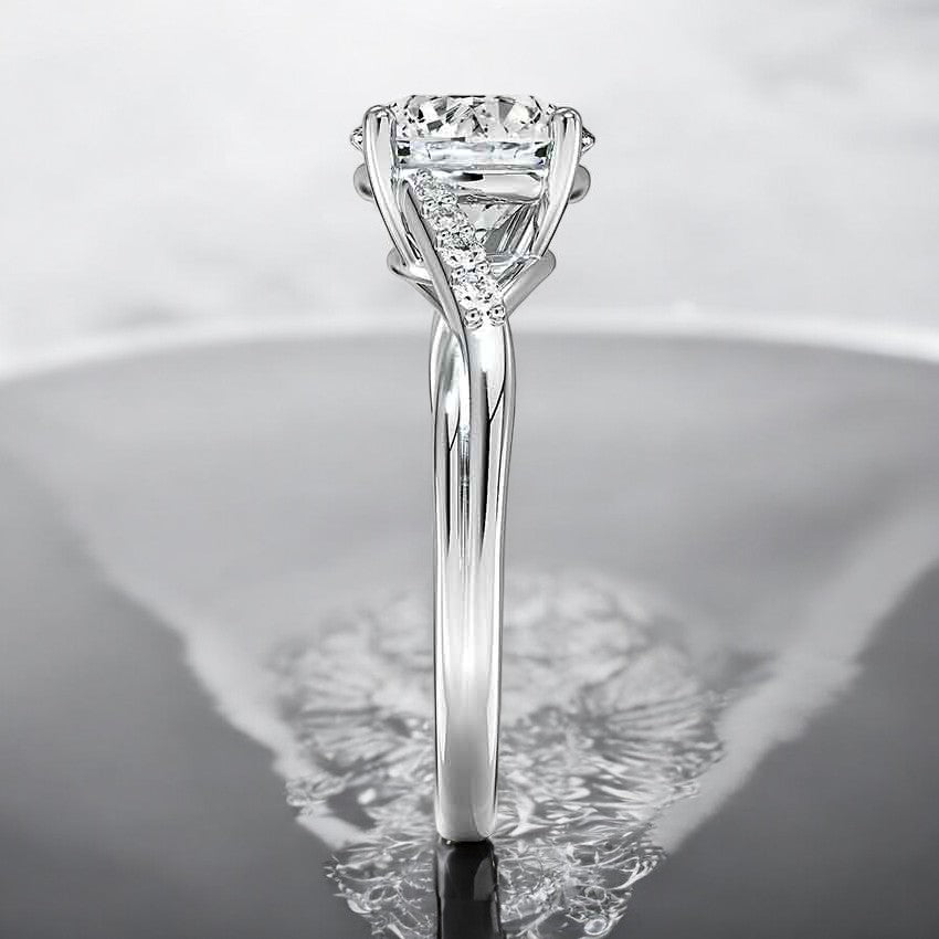 Lab Grown Diamond Engagement Ring - A Sparkling Tribute to Love's Journey