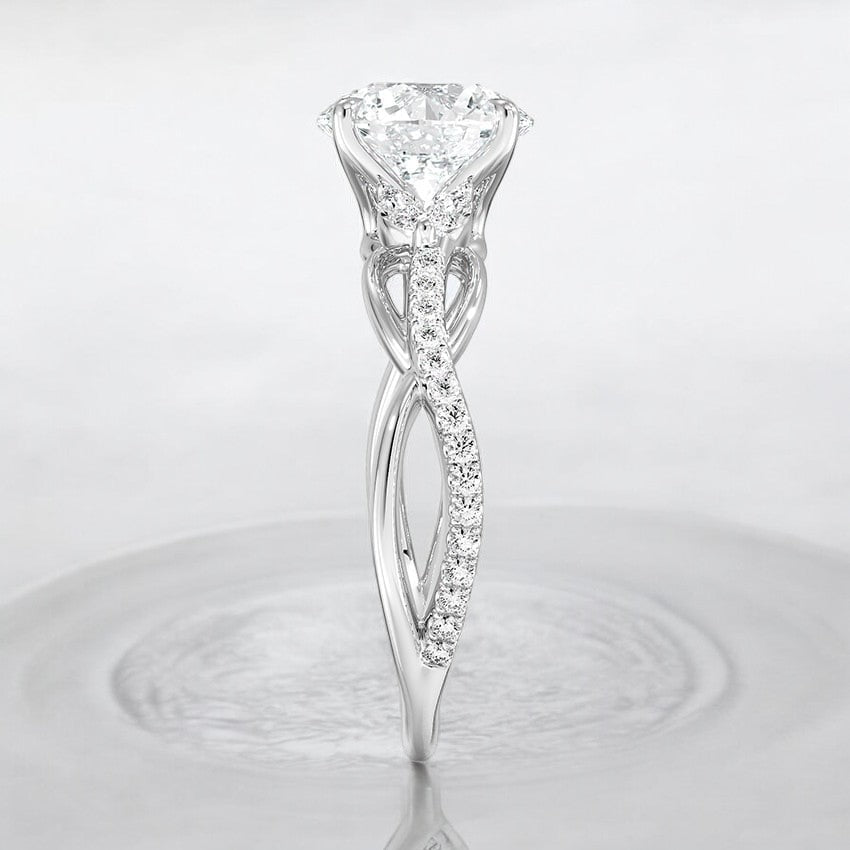 Lab Grown Diamond Engagement Ring - Inspired by Timeless Romance