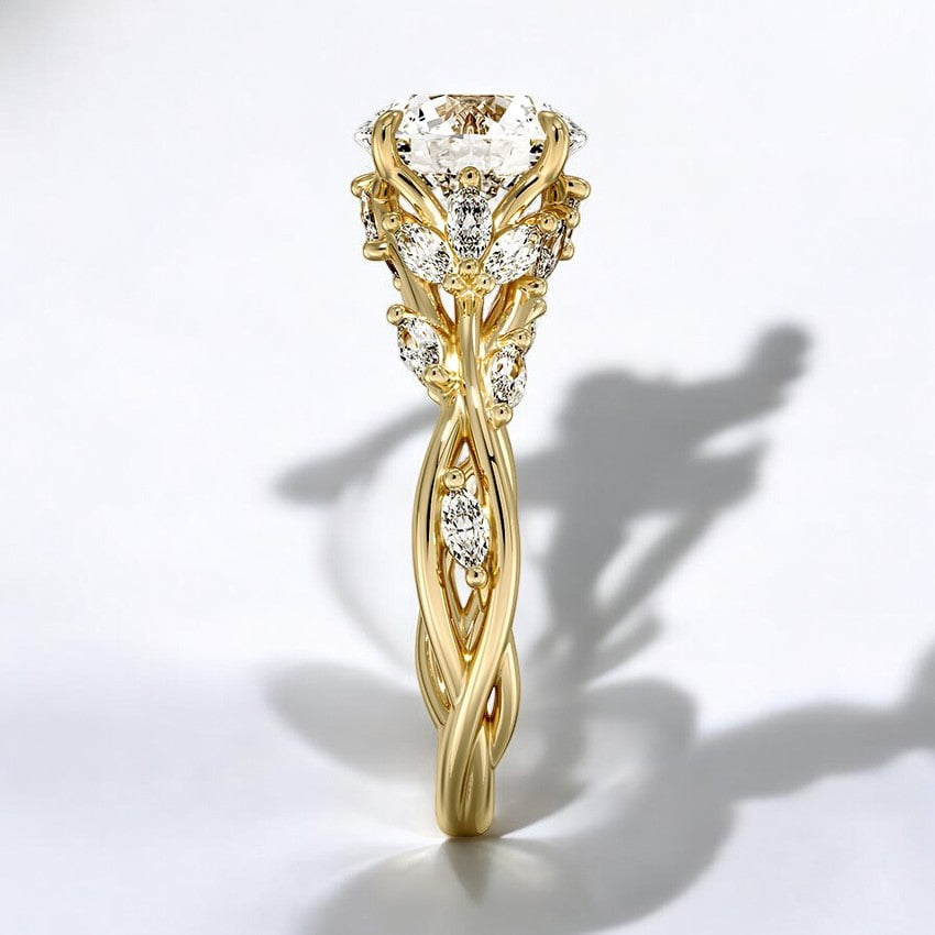 Lab Grown Diamond Engagement Ring - A Radiant Design for Every Occasion