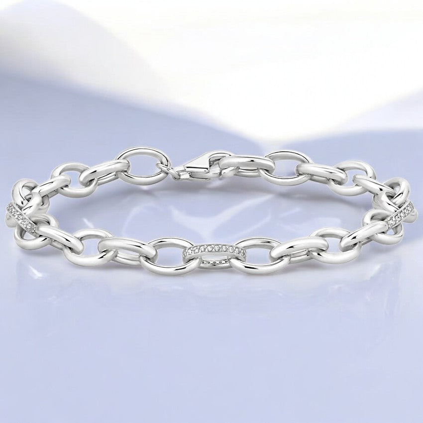 Luxe Lab Diamond Link Bracelet