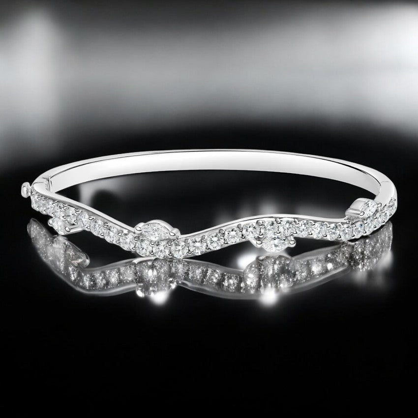 Luxe Lab Diamond Bangle Bracelet
