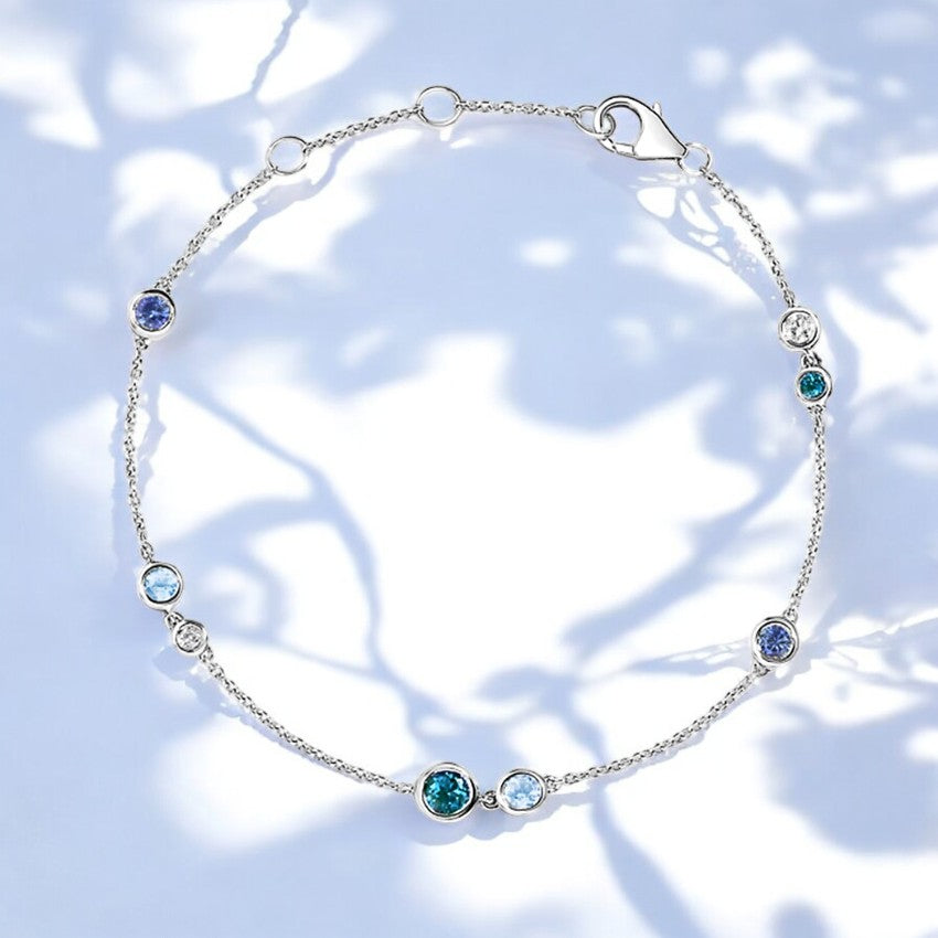 Marine Lab Diamond Station Bracelet