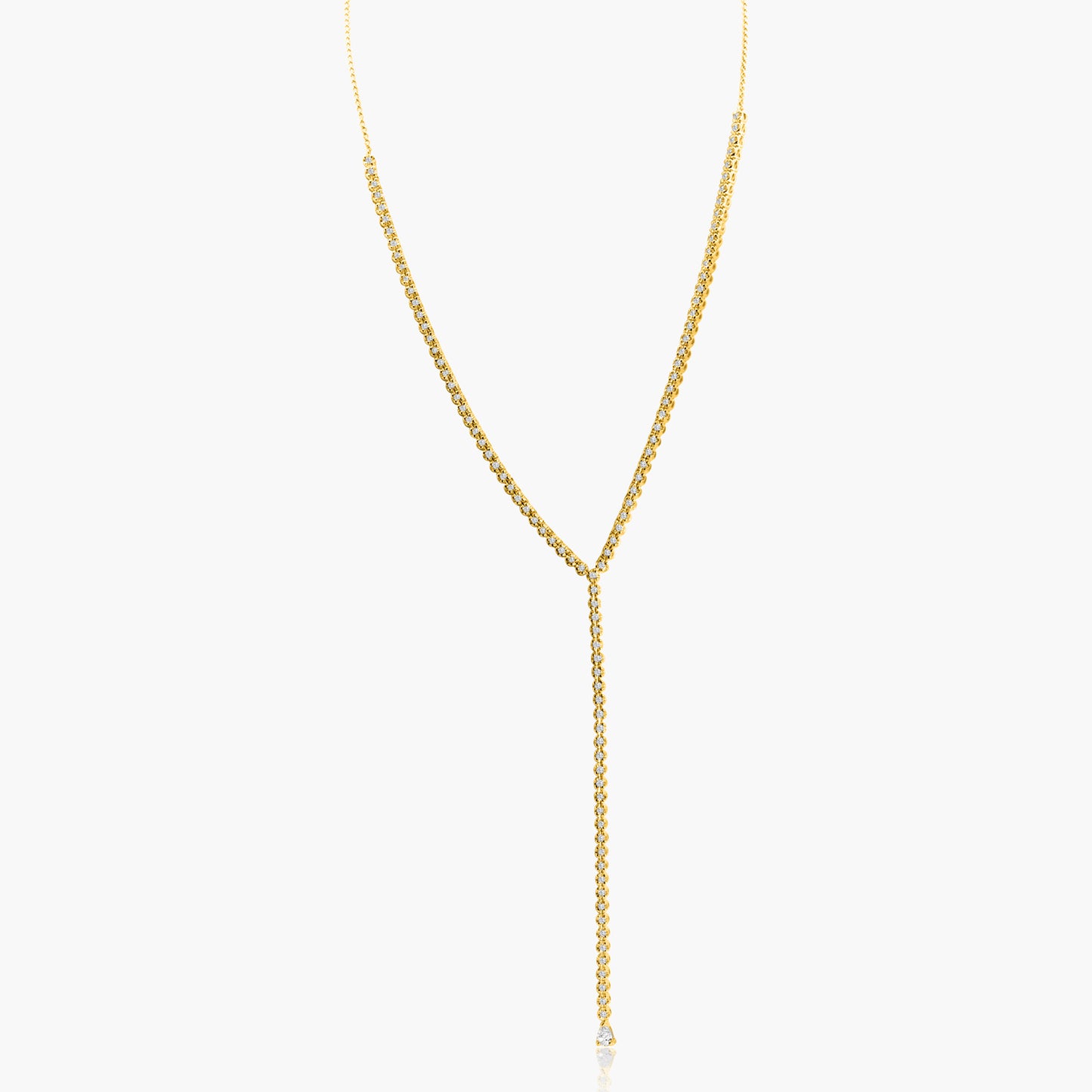 14K Yellow Gold Statement Necklace-N605447