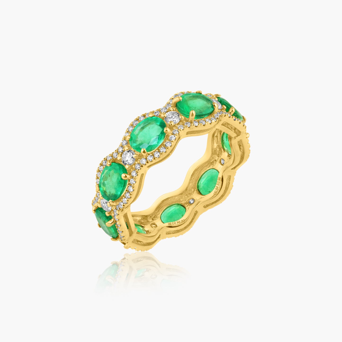 14K Yellow Gold Colored Gemstone Ring - R605979