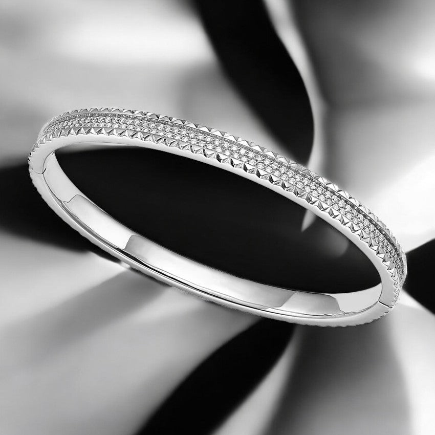 Diamond Lab Grown Bangle Bracelet