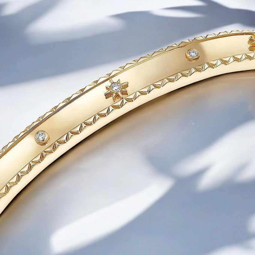 Starburst Bezel 6.5 In. Bangle