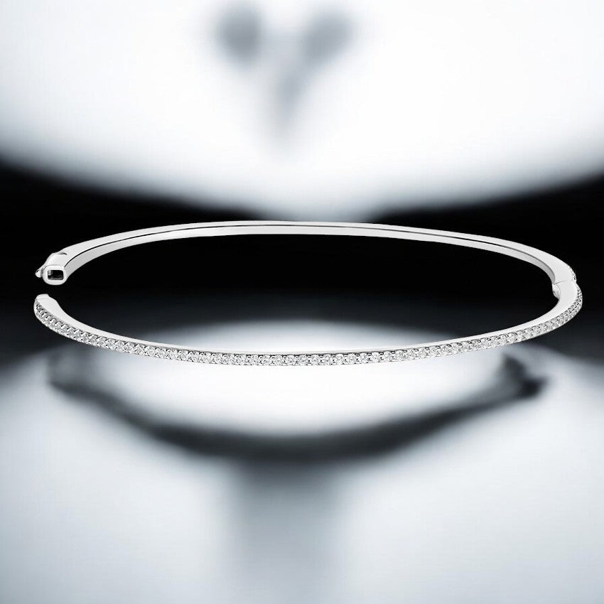 Diamond Eternity Bangle Bracelet
