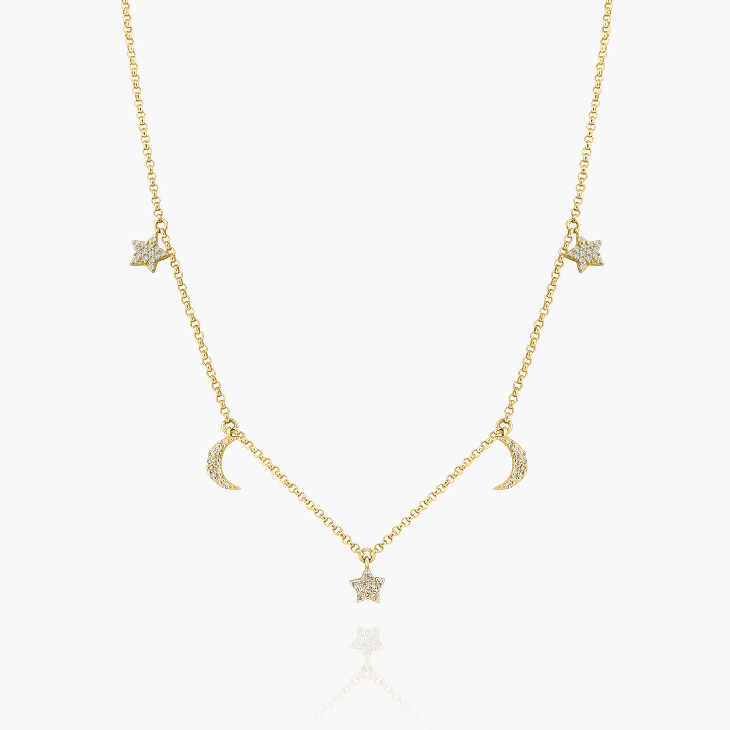 14K Yellow Gold Dainty Pendant-N605350