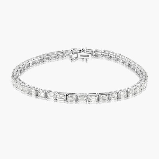 14K White Gold Tennis Bracelet - B004775BMC