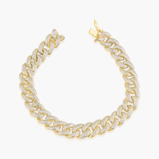 14K Yellow Gold Chain Link Bracelet-B60561202