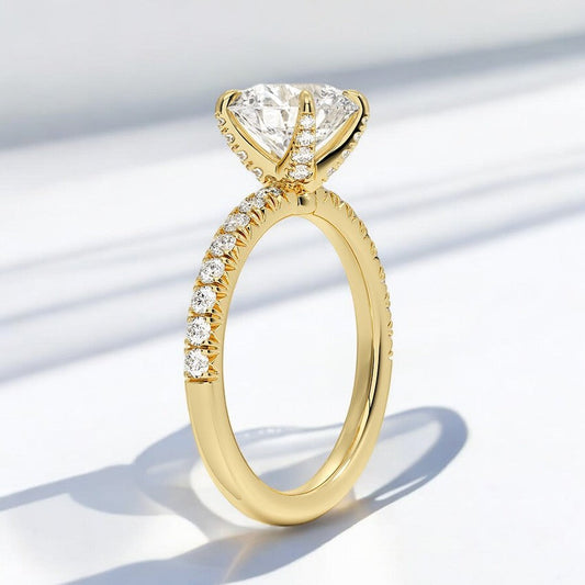 Lab Grown Diamond Engagement Ring – Sophisticated and Modern Appeal