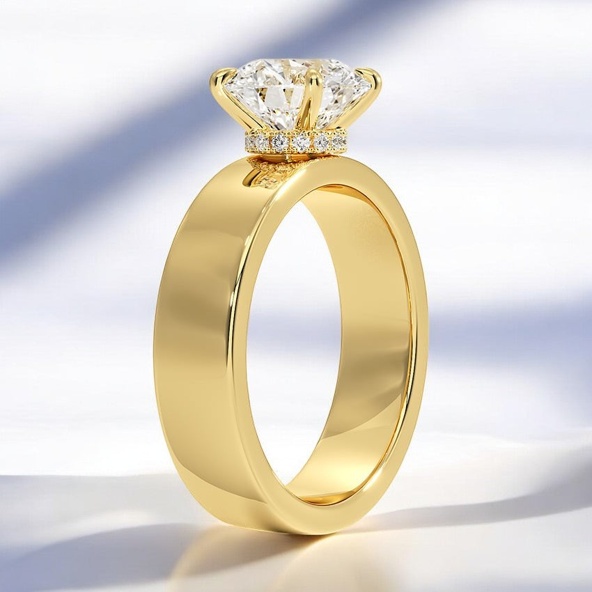 Lab Grown Diamond Engagement Ring – Charming and Graceful Aesthetic