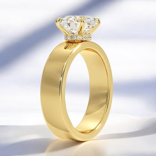 Lab Grown Diamond Engagement Ring – Charming and Graceful Aesthetic