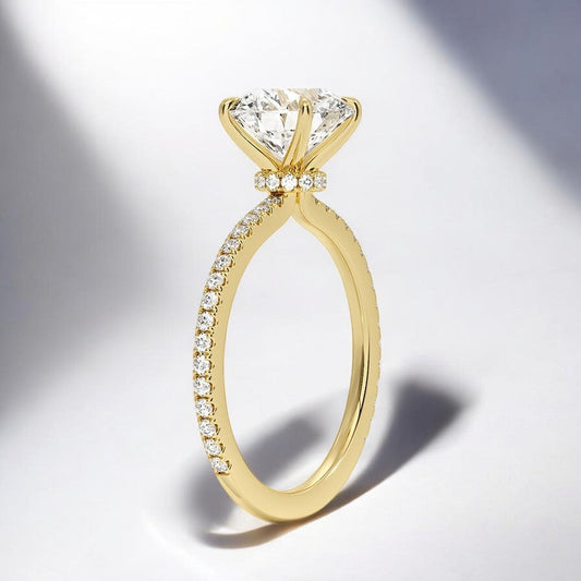 Lab Grown Diamond Engagement Ring – Sophisticated and Modern Appeal