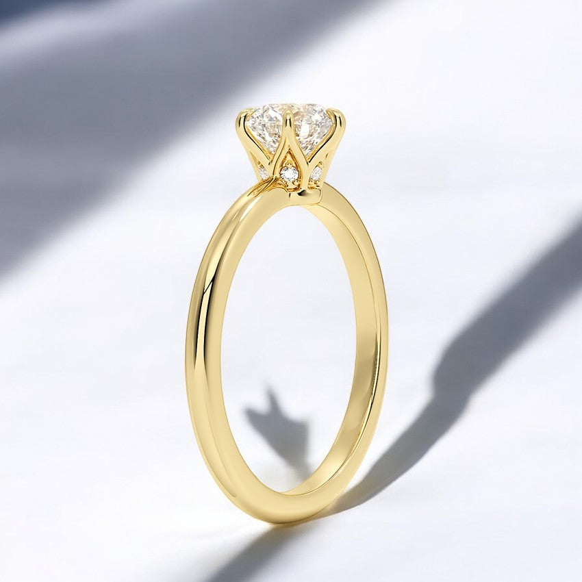 Hidden Halo Lab Grown Diamond Engagement Ring – Timeless Symbol of Love and Commitment