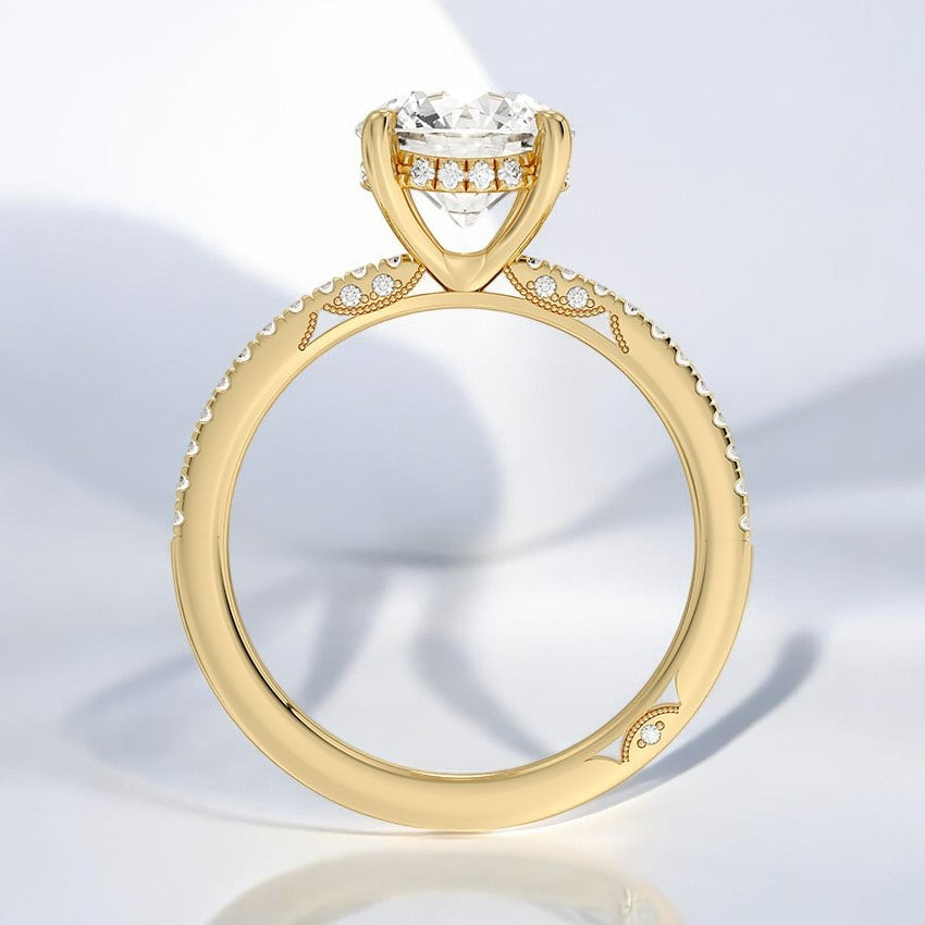 Simply Tacori Classic Lab Grown Diamond Engagement Ring – Intricate Design with a Modern Twist