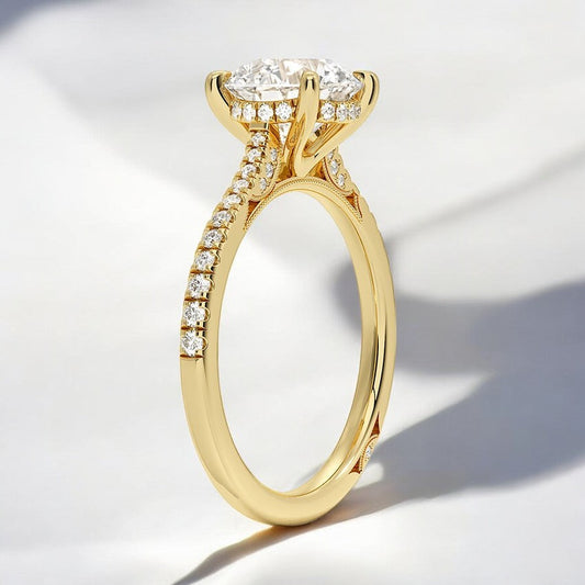 Lab Grown Diamond Engagement Ring – Modern Elegance for the Contemporary Bride