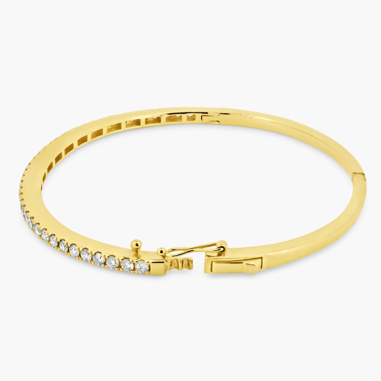 14K Yellow Gold Fashion Bangle - BG604894L