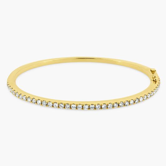 14K Yellow Gold Fashion Bangle - BG604894L