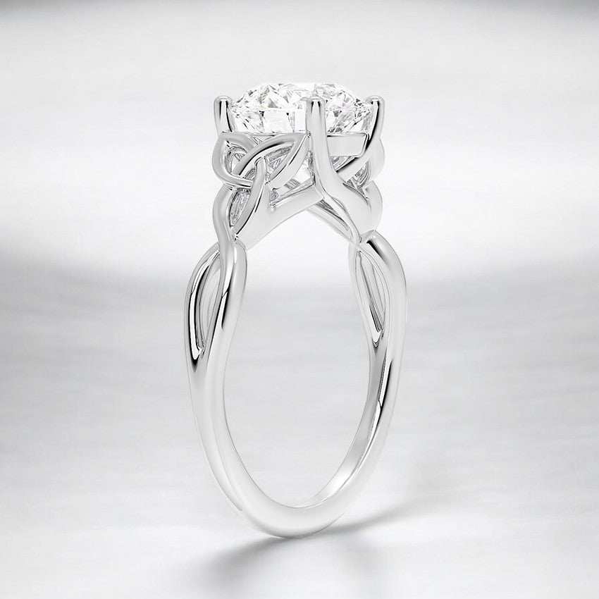 Lab Grown Diamond Engagement Ring - For the Modern Bride with a Classic Heart
