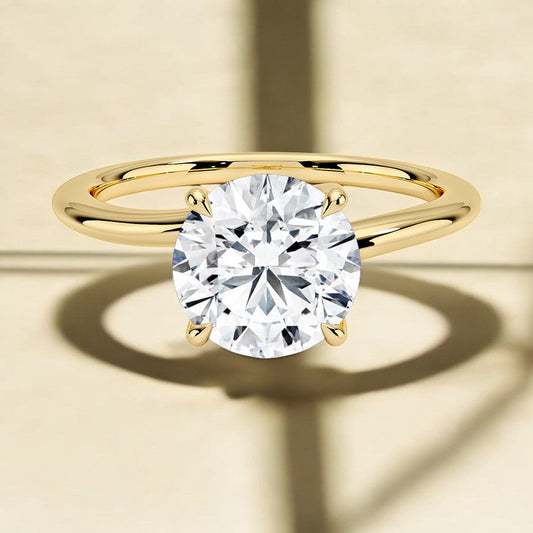 Solitaire Lab Grown Diamond Engagement Ring - Inspired by Nature, Designed for Love