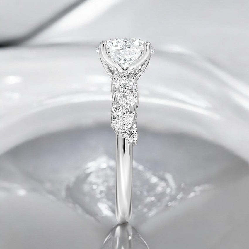 Lab Grown Diamond Engagement Ring - A Unique Blend of Style and Grace