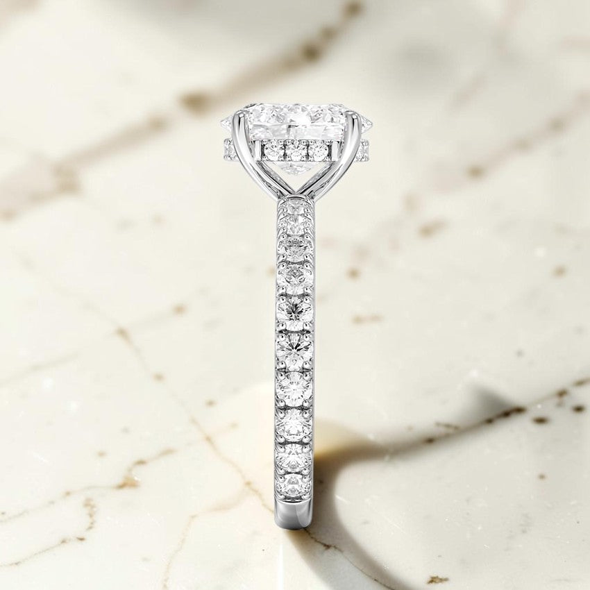 Grand Perfect Fit Three-Quarter Diamond Ring in 14K White Gold