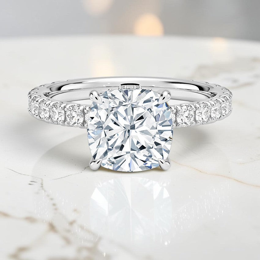 Grand Perfect Fit Three-Quarter Diamond Ring in 14K White Gold