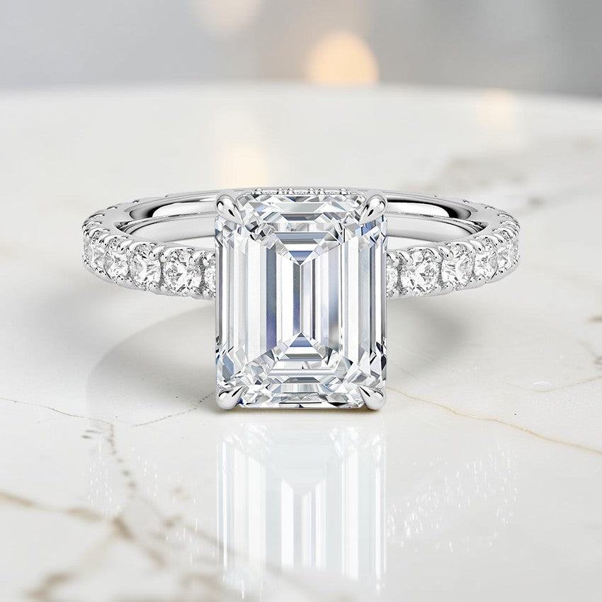 Grand Perfect Fit Three-Quarter Diamond Ring in 14K White Gold