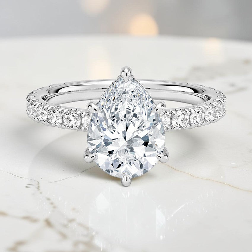 Grand Perfect Fit Three-Quarter Diamond Ring in 14K White Gold
