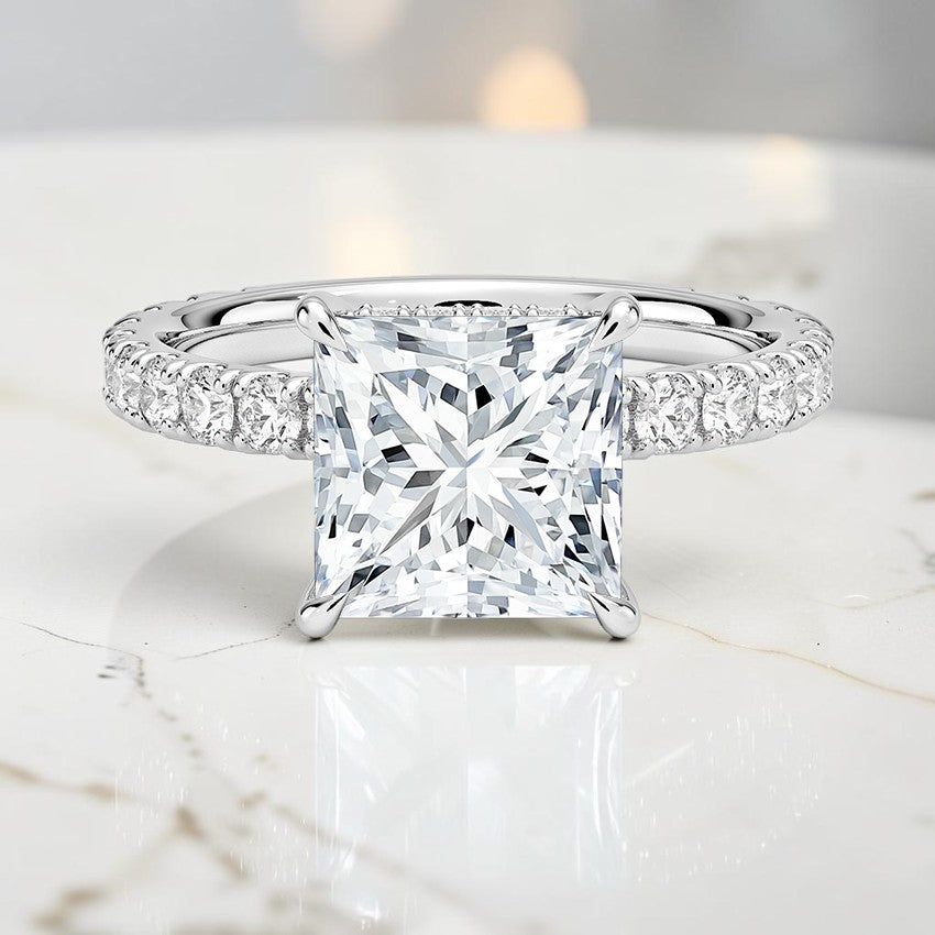 Grand Perfect Fit Three-Quarter Diamond Ring in 14K White Gold