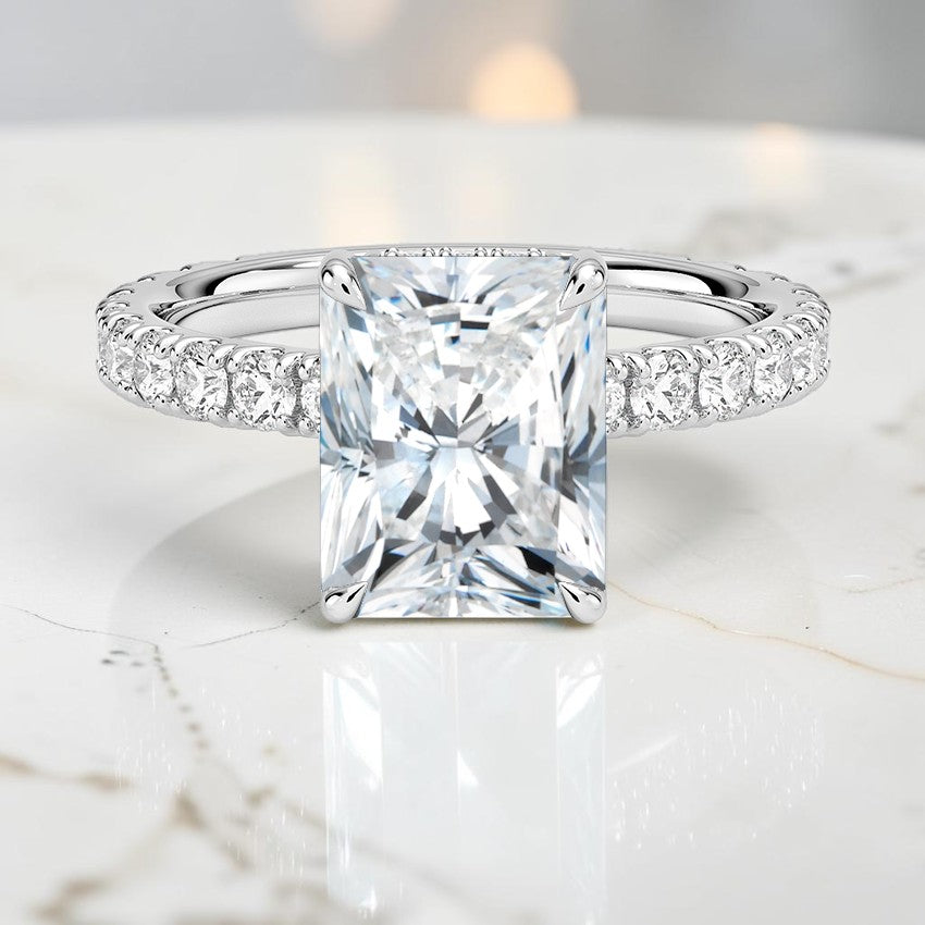 Grand Perfect Fit Three-Quarter Diamond Ring in 14K White Gold