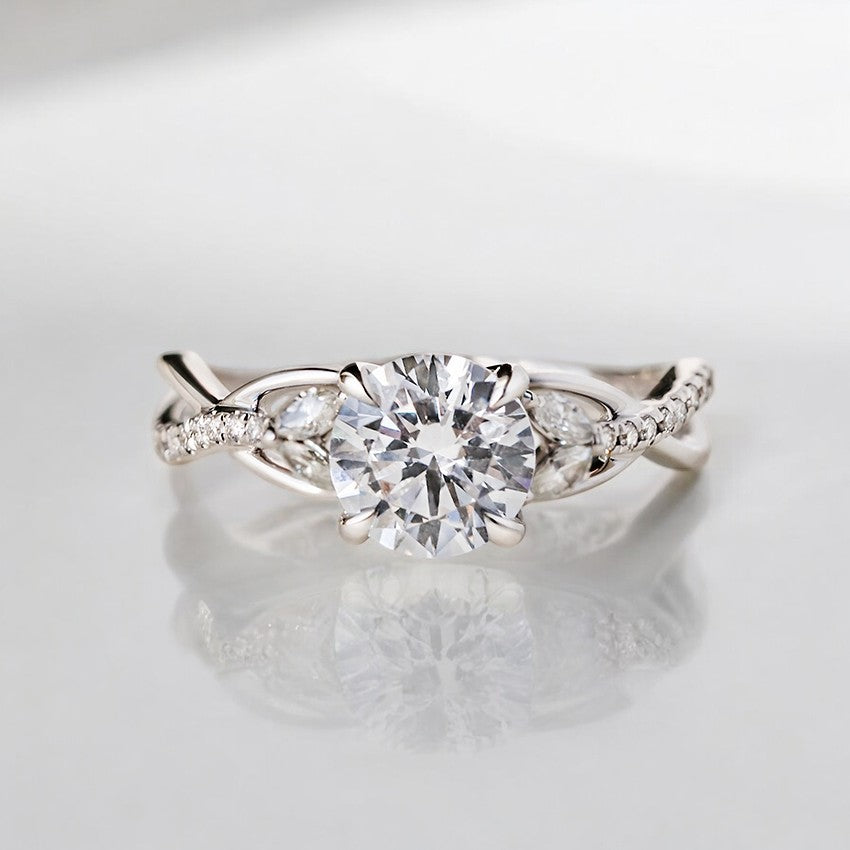 Lab Grown Diamond Engagement Ring - Inspired by Timeless Romance