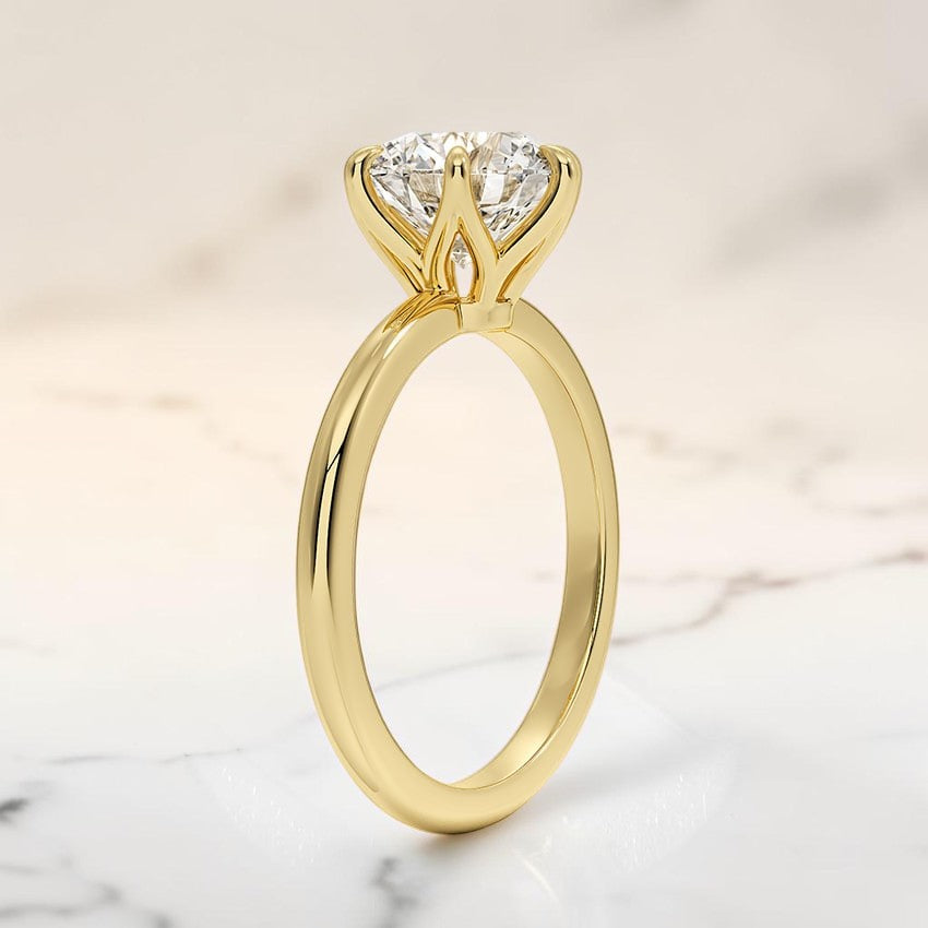 Isolde 1.8mm Ring in 14K Yellow Gold