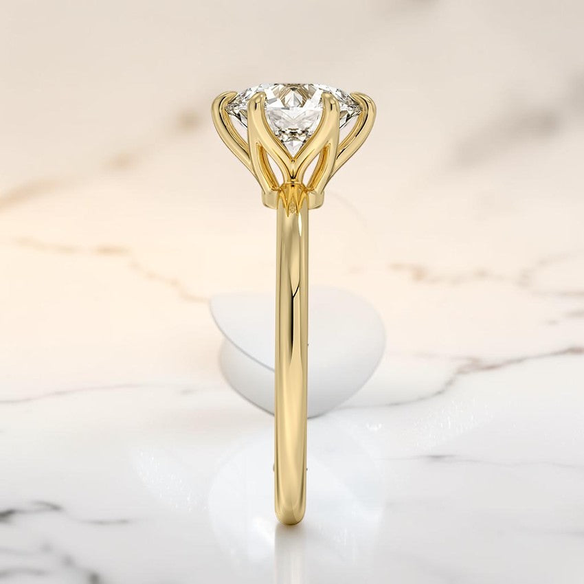 Isolde 1.8mm Ring in 14K Yellow Gold