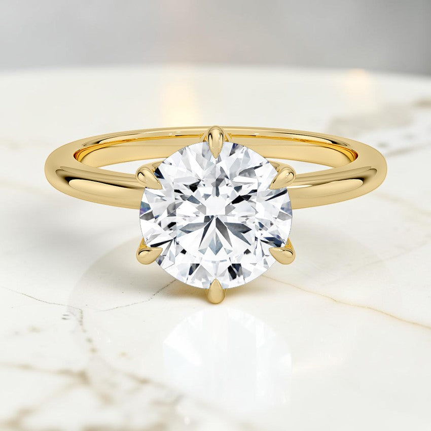 Isolde 1.8mm Ring in 14K Yellow Gold