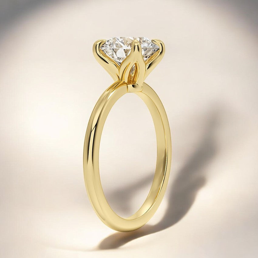 1.8mm Lab Grown Diamond Engagement Ring - A Statement of Style and Grace