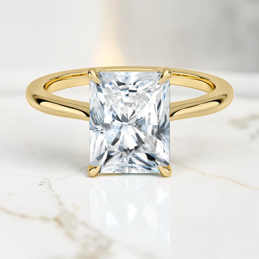 Colette Solitaire Ring in 14K Yellow Gold