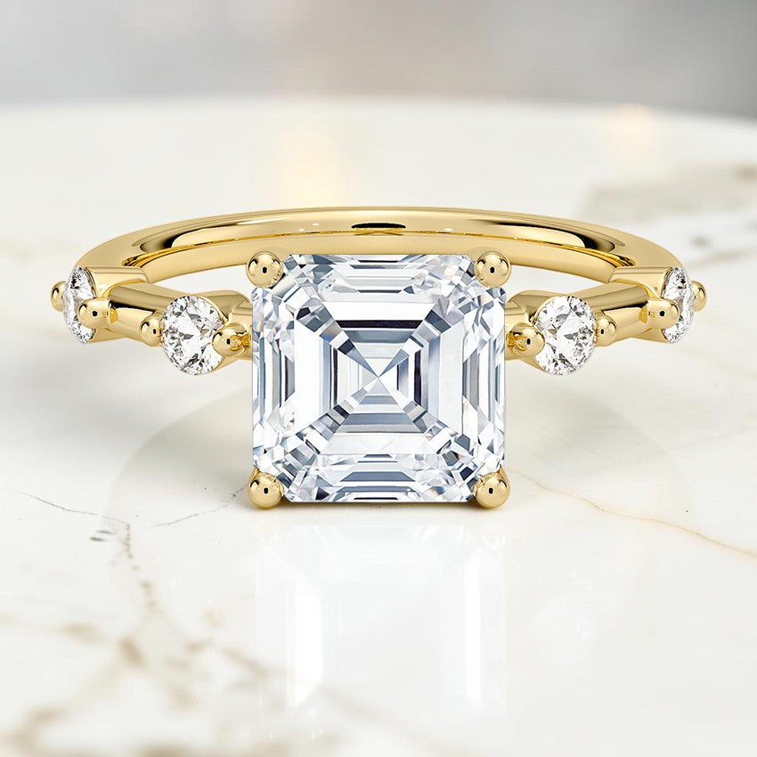 Amara 1.7mm Diamond Ring in 14K Yellow Gold