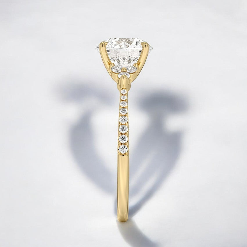 Lab Grown Diamond Engagement Ring - A Testament to Timeless Beauty