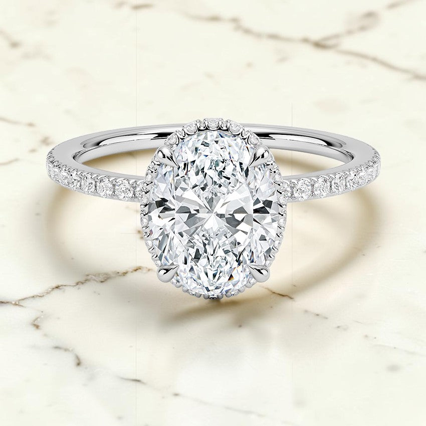 Jubilee Diamond Ring in 14K White Gold