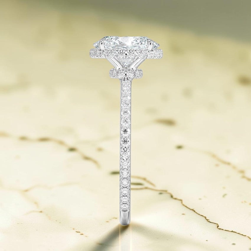 Jubilee Diamond Ring in 14K White Gold