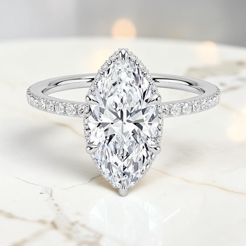Jubilee Diamond Ring in 14K White Gold