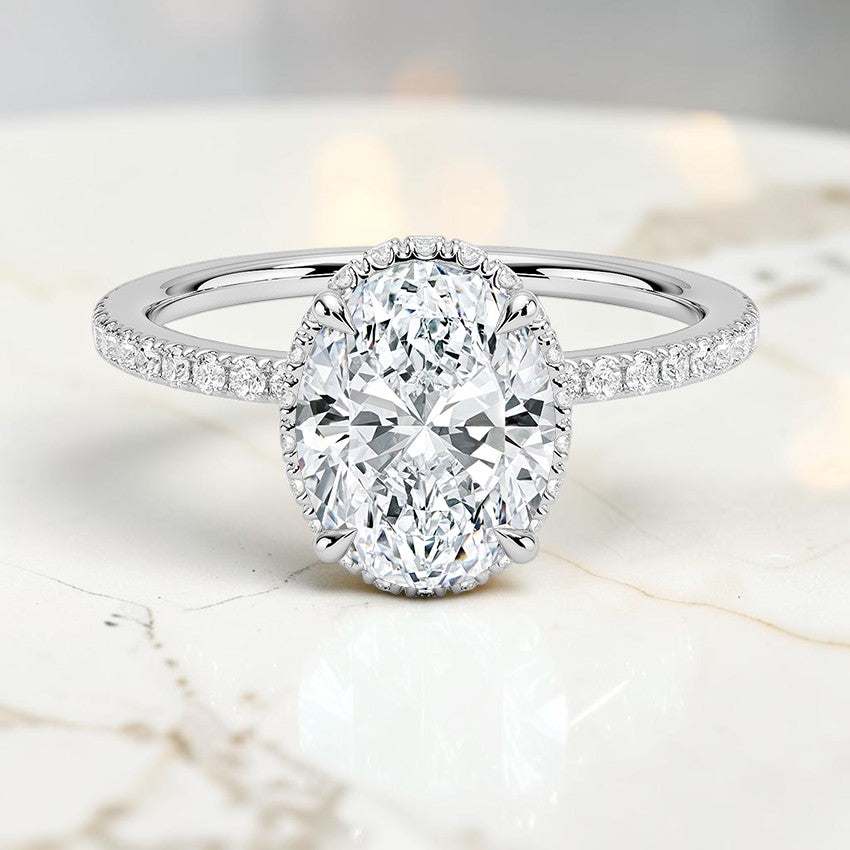 Jubilee Diamond Ring in 14K White Gold
