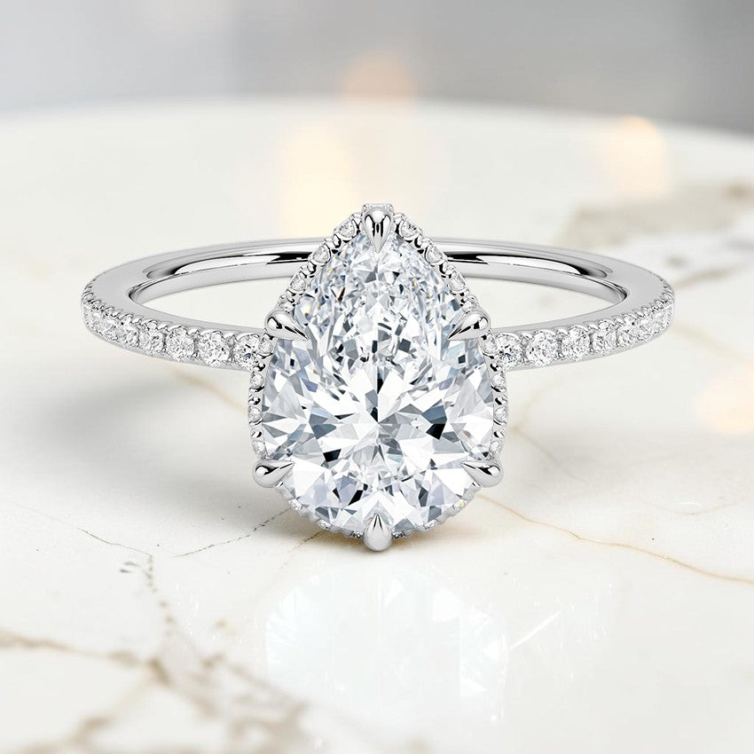 Jubilee Diamond Ring in 14K White Gold