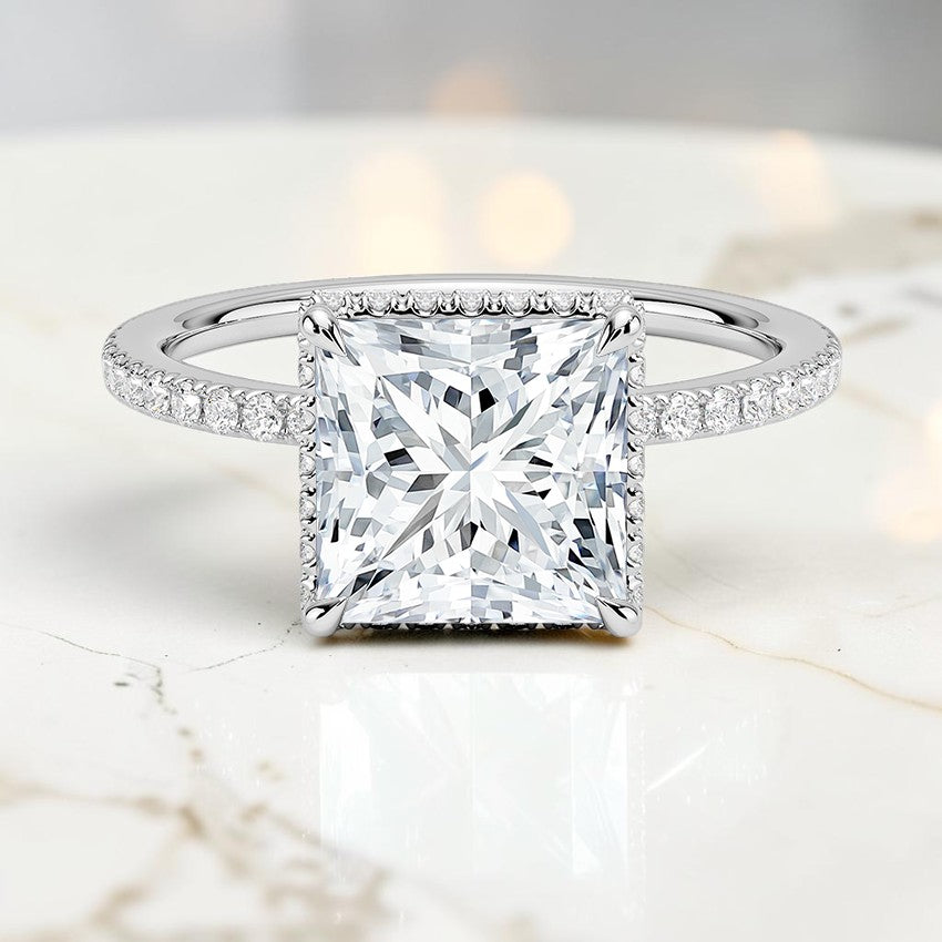 Jubilee Diamond Ring in 14K White Gold